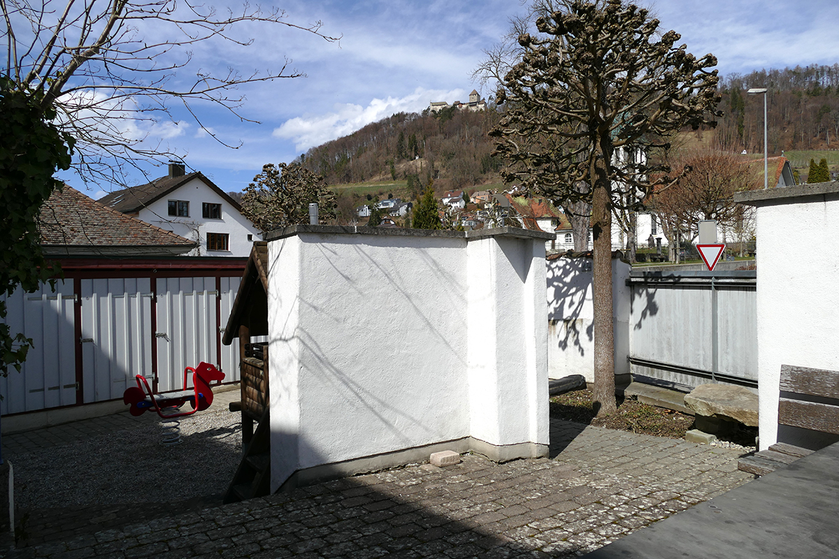 Aussenhof, Spiel- und Sitzplatz – Oberhof Stein am Rhein